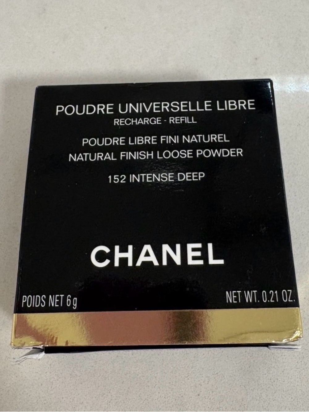 CHANEL Poudre Universelle Libre Loose Powder 152 Intense Deep On-The-Go NIB